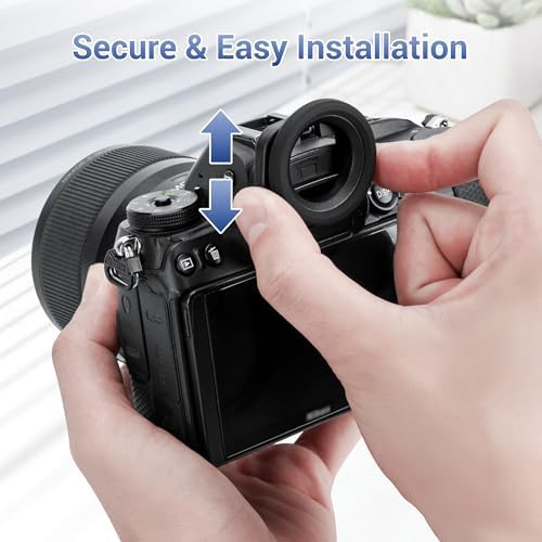 Round Z5II Z6III Z6II Z7II Eyecup,Replaces Nikon DK-29 Rubber Eyecup - Image 4
