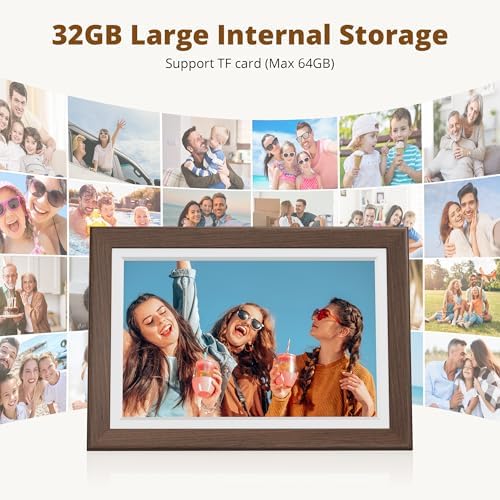 Dragon Touch Digital Picture Frame WiFi 10 inch IPS Touch Screen Digital Photo Frame Display, 32GB Storage, Auto-Rotate, Share Photos via App, Email, Cloud, Classic 10 - Image 7