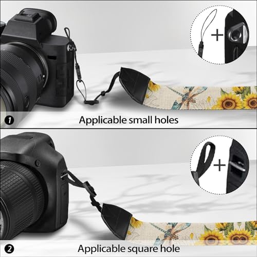 GLENLCWE Camera Strap, Camera Strap for Photographers Neck Strap Replacement Fit Most Cameras - Image 5
