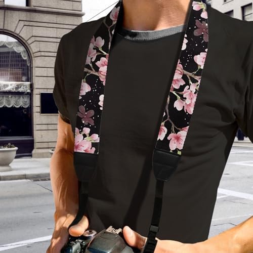 GLENLCWE Camera Strap, Camera Strap for Photographers Neck Strap Replacement Fit Most Cameras - Image 2