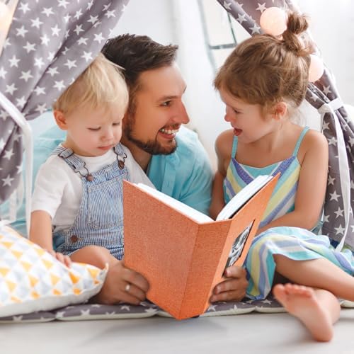 Photo Album 4x6 with 420 Pockets, Slip-in Picture Albums, Linen Cover Memory Book with Front Window, Vertical pages Photo Book for Wedding, Family, Anniversary, Baby, Vacation(Orange) - Image 5