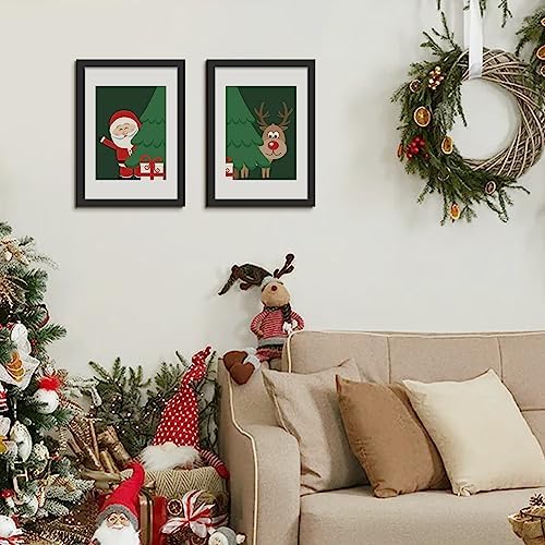 upsimples A3 Picture Frame, Gallery Wall Frames Set of 5, Black - Image 7