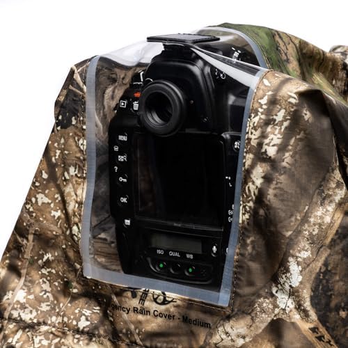 Think Tank Photo Emergency Rain Covers for DSLR and Mirrorless Cameras with 70-200mm Lens - Medium (Realtree APX Camouflage) - Image 5