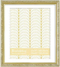 VIOLABBEY 14x16 Picture Frame Gold, Ornate Vintage Photo Frame by violabbey