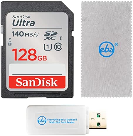 SanDisk 128GB SDXC Ultra Memory Card Works with Canon Digital Cameras by EverythingButStromboli
