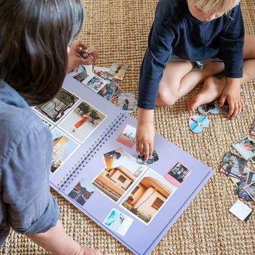 Yopih Scrapbook Album 10x10in, Acid-Free Kraft Paper 20 Sheets 40 Pages - Image 6