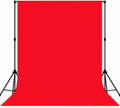 Red Photo Backdrop Cloth Professional Photography Background 10x10ft | Seamless Design eliminates Wrinkle Portrait Photography Wedding Dark Theme Decorations by MIZSYE