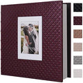 RECUTMS Self Adhesive Photo Album, 60 Pages Magnetic Scrapbook Album by RECUTMS