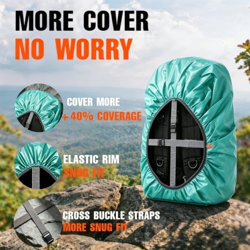 Joy Walker 12000mm Waterproof Backpack Rain Cover for Hiking Camping Travel - Image 6