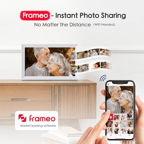 Frameo 15.6" Digital Picture Frame WiFi, Large Display Digital Photo Frame - Image 4