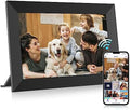 Uhale Digital Picture Frame 32GB Storage 10.1 Inch WiFi Electronic Photo Frames SD Card Slot IPS Touch Screen HD Display Auto Rotate Slideshow Share Videos Photos Instantly Send Wishes Remotely by BrightandPowerYourLife