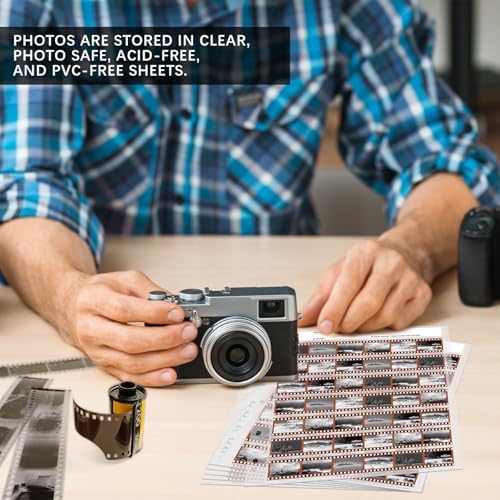100 Pcs 35mm Film Negative Sleeves Film Binder Storage - Image 5