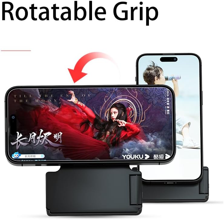 Redair Magnetic Smartphone Handle Grip, Upgrade Version Phone Camera Grip Handle Holder Wireless Charging Stand Shutter Remote Control for iPhone14 13 12 11 Samsung Photo Shooting - Image 5