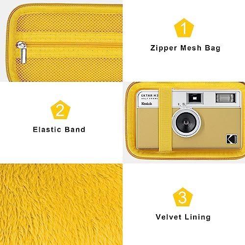 Canboc Carrying Case for Kodak EKTAR H35/ H35N/ EC35/ Snapic A1 Film Camera - Image 5