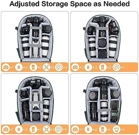 MOSISO Camera Backpack, DSLR/SLR/Mirrorless Photography Camera Bag - Image 3