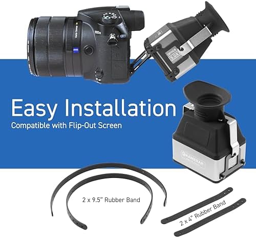 Kamerar CVF-2 LCD Viewfinder 3X Magnifier for 3.0" and 3.2" LCD Screen - Image 3