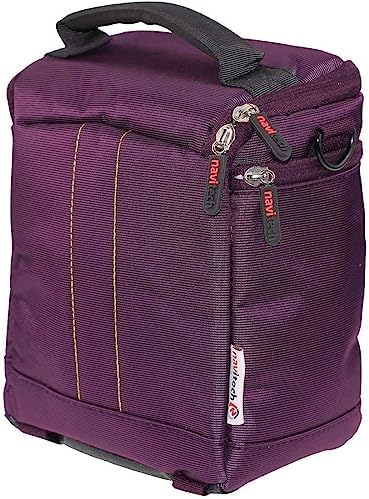 Navitech Purple Protective Portable Handheld Binocular Case Travel Bag - Compatible With Nikon Prostaff P7 8x42 Binoculars - Image 4