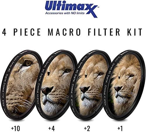 Ultimaxx 58MM Complete Lens Filter Accessory Kit for Lenses with 58MM Filter Size Designed Specifically for: Canon EOS 90D, 80D, 77D, 70D, Rebel T7, T7i, T6i, T6,T5i, T5, T4i, SL3, SL2, SL1 and More - Image 5