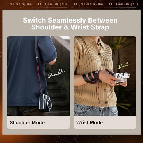 PGYTECH Camera Strap Slim Vintage Style for Camera &Phone, Quick Release - Image 6