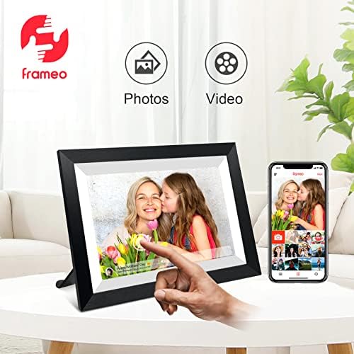 FRAMEO 10.1 Inch Smart WiFi Digital Photo Frame 1280x800 IPS LCD Touch Screen, Auto-Rotate Portrait and Landscape, Share Moments Instantly via Frameo App from Anywhere - Image 3