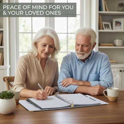 Thoughtful End-of-Life Planner Binder - Organizer for Final Wishes & Estate - Image 4