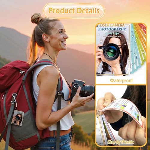 Photography Cheat Sheet Book for Beginner - 4x3 inch Pocket Size for Travel - Image 5