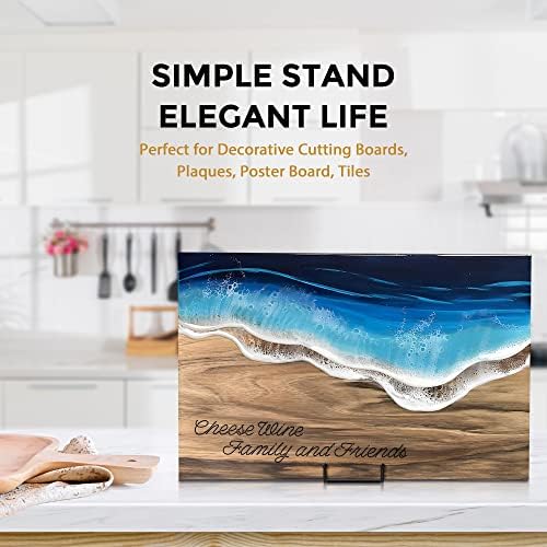 TR-LIFE 3 Pack 10 Inch Plate Stands for Display - Large Picture Stand - Image 6