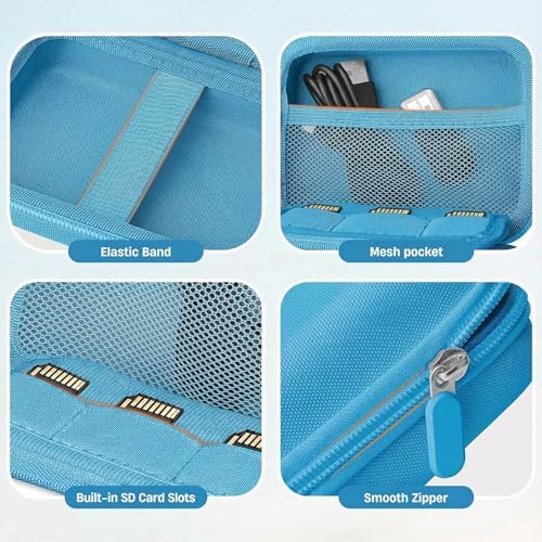 Digital Camera Case for Kodak PIXPRO FZ55/FZ45/CAMKORY, Sky Blue - Image 5