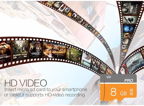 8GB Micro Memory Card,TF Card with Adapter Class 10 High Speed for Camera,Smartphone,Tablet,Personal Computer(2-Pack) - Image 7