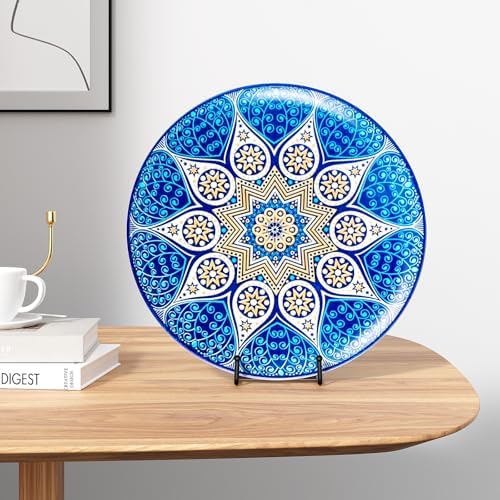 3 Pack 10 Inch Plate Stands for Display Metal Picture Stand Plate Holder - Image 6