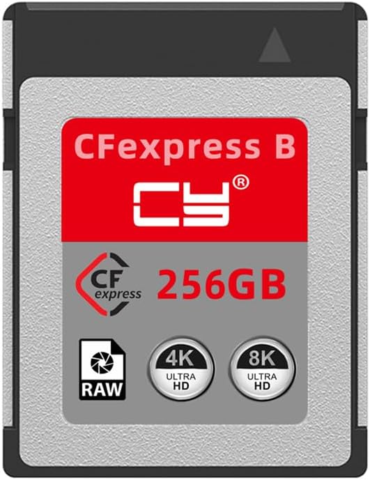 Xiwai CFexpress Type-B 256GB CFE CFB Memory Card Adapter Compatible with XS Camera 8K RAW PCIe Expansion by xiwai