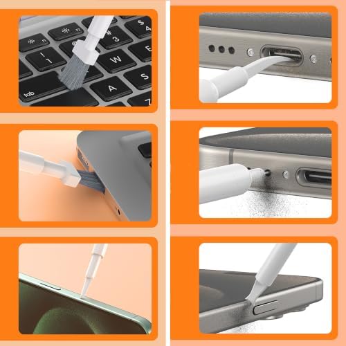 32‑in‑1 Electronics Cleaning Kit, Multi‑Function Cleaner Tool for Phone Charging Port, Keyboard, Earbuds, Camera, Game Console, All‑in‑One Digital Device Cleaning Brush Set - Image 3