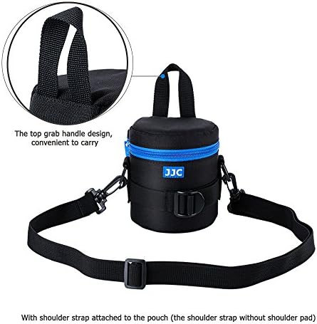 JJC Deluxe Lens Case Pouch Bag for Camera Lens Below 2.95" x 3.93"(D x L) - Image 6