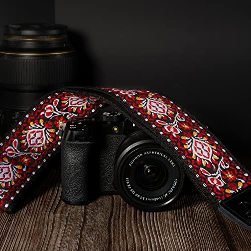 Camera Strap, Jacquard Weave 2" Shoulder Neck Straps for All DSLR Cameras Men Women Photographers - Image 4