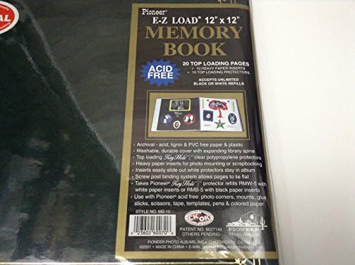 Pioneer Photo Albums Mb10 Ez-Load Deluxe Memory Book, 12" X 12" - Image 3