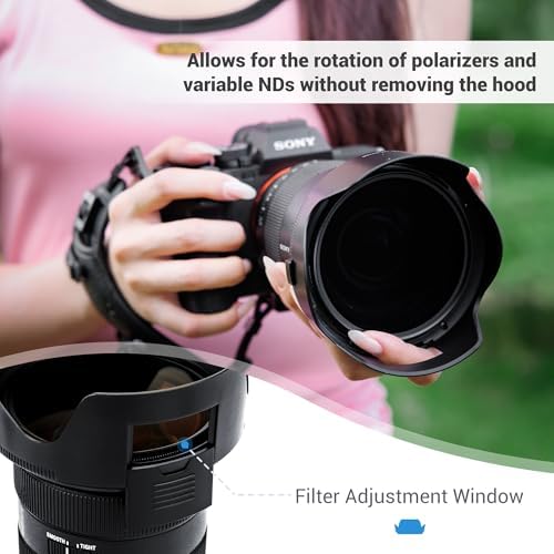 JJC ALC-SH168 Lens Hood for Sony FE 24-70mm F2.8 GM II Lens(Not for Sigma) - Image 6