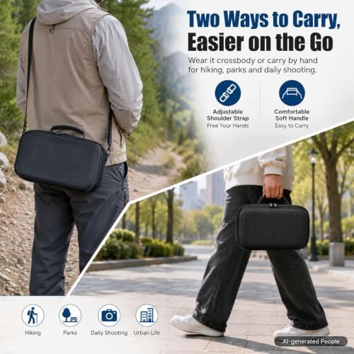 Camera Case for Canon EOS Rebel T7/R50/R100/for Sony a7iv/Mirrorless - Image 4