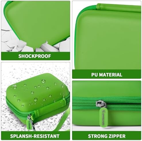 Comecase Digital Camera Case for Kodak PIXPRO FZ45 FZ55, Grass Green - Image 3