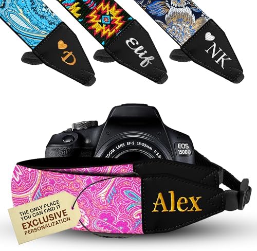 Art Tribute Custom Camera Strap Indian Sunset - Add Your Text and We Make It Especially For You Get Your Own Personalized Gift Camera Strap, No Shipping Cost! by ArtTribute