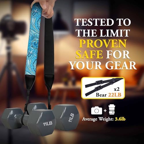 Art Tribute Custom Camera Strap Indian River - Add Your Text and We Make It Especially For You Get Your Own Personalized Gift Camera Strap, No Shipping Cost! - Image 4