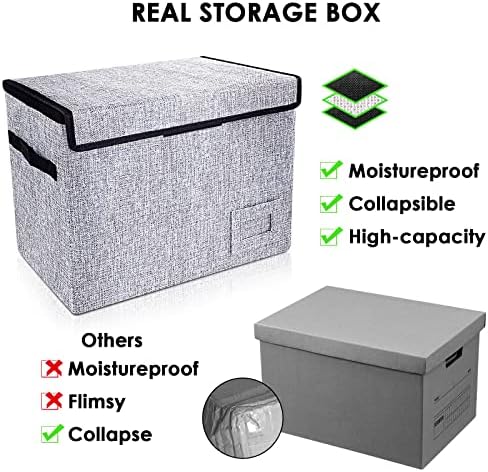 Leffis Comic Book Storage Box Comic Bin 15.5" X 7.5" X 11.3" - Image 2