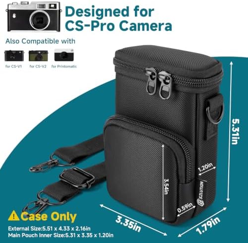Camera Case for Camp Snap Pro, Lightweight Small Sling Bag - Image 3