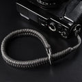 Paracord Camera Wrist Strap Lanyard-Quick Release for DSLR Mirrorless Black by QiangNi