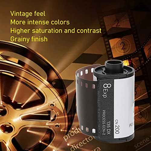 2 Rolls 35mm Camera Color Film ISO 200, High Saturation HD Color Negative Film for 135 Cameras, 8 Exposures per Roll with Storage Cases for Portraits and Action - Image 6