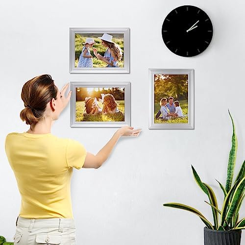 Giftgarden 5x7 Picture Frame Silver Set of 12, Multi Modern 5 by 7 Photo Frames Bulk for Wall or Tabletop Display - Image 5