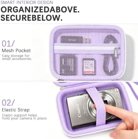 Case for Canon PowerShot ELPH 360 HS A/ 360 HS/ 360/ IXY 650 Digital Camera - Image 5