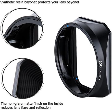 JJC Metal Lens Hood for Fuji XF 16mm F1.4 R WR Lens (Not for XF 16mm f2.8) - Image 3