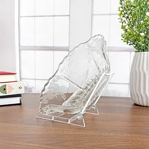 GIBSON HOLDERS 3PL Adjustable White Wire and Clear Acrylic Display Easel, 3.875" W x 5.375" D x 5.25" H, Pack of 3 - Image 5
