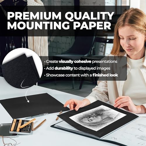 Dunwell 9x12 Art Portfolio Binder, 24 Pockets, Displays 48 Pages - Image 6