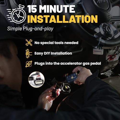 PEDAL COMMANDER for Toyota Hilux 2005-2015 Throttle Response Controller - Plug-and-Play, 4 Driving Modes, App Control, Off-Road Throttle Controller Performance Mods, Hilux TRD Parts - Image 4